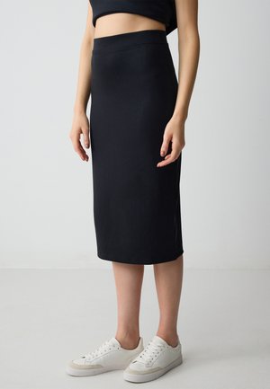 MIDI - Gonna a tubino - black