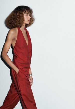 HALTER WITH LOW-CUT BACK  - Débardeur - red