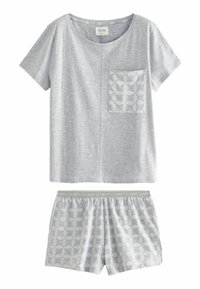 Unselected, grey geo