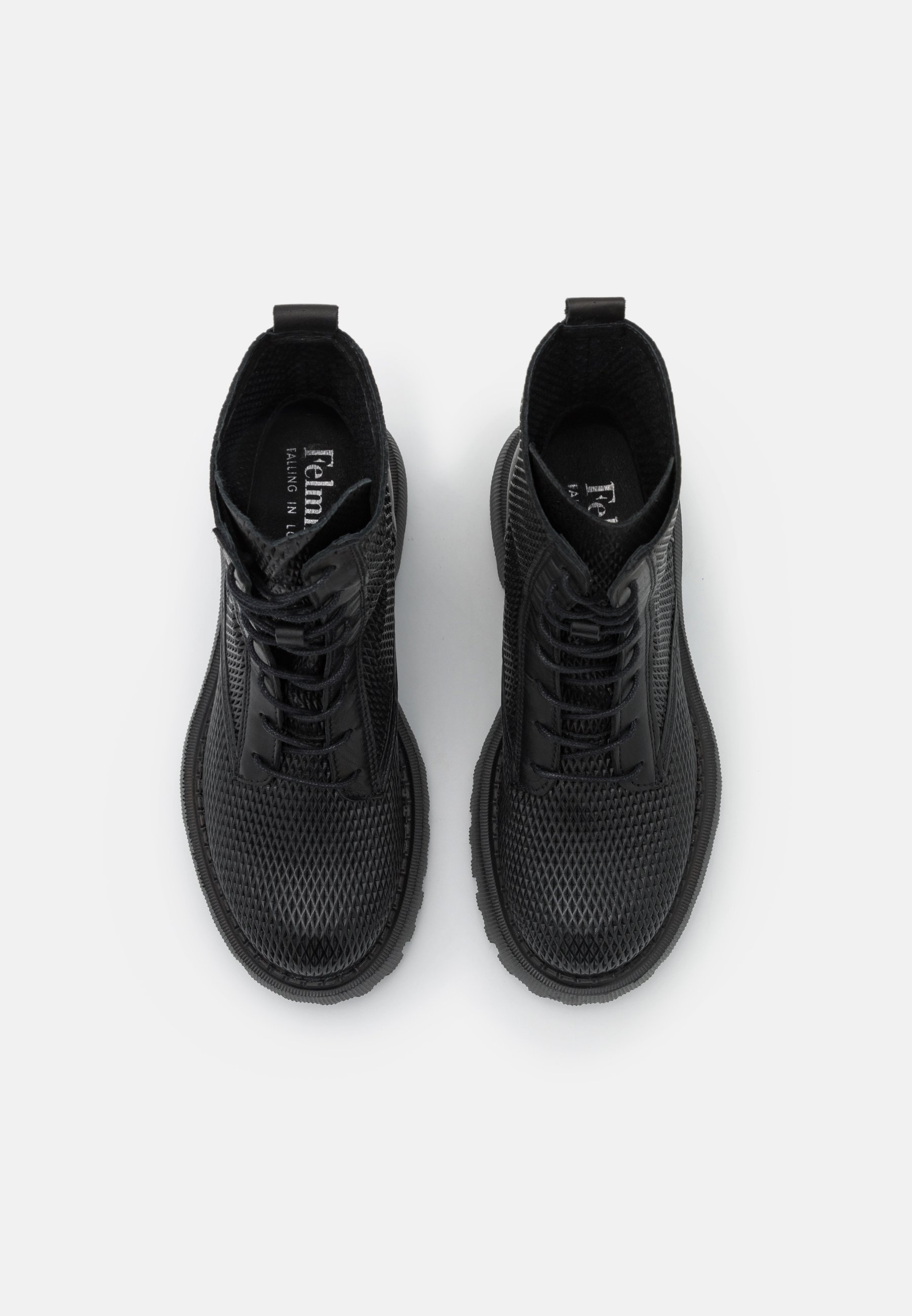 Felmini LICIA - Stivaletti con plateau - black/nero - Zalando