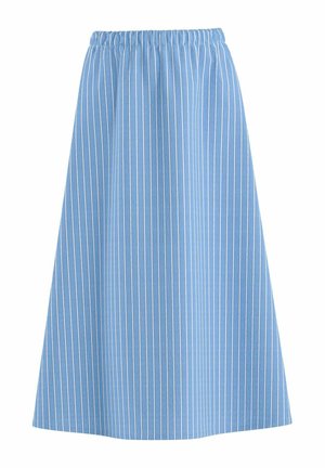 HYPEDROP, MAXI SKIRT HDPHILINE - Maxinederdele - blue frost