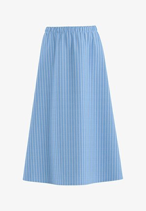HYPEDROP, MAXI SKIRT HDPHILINE - Maxinederdele - blue frost