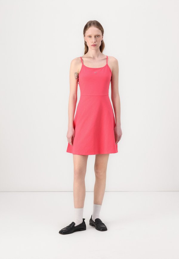ESSENTIAL FLARE DRESS - Jersey dress - amour