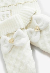 Baker by Ted Baker DOUBLE POM EARED AND SET - REGULAR FIT - Gorro - cream