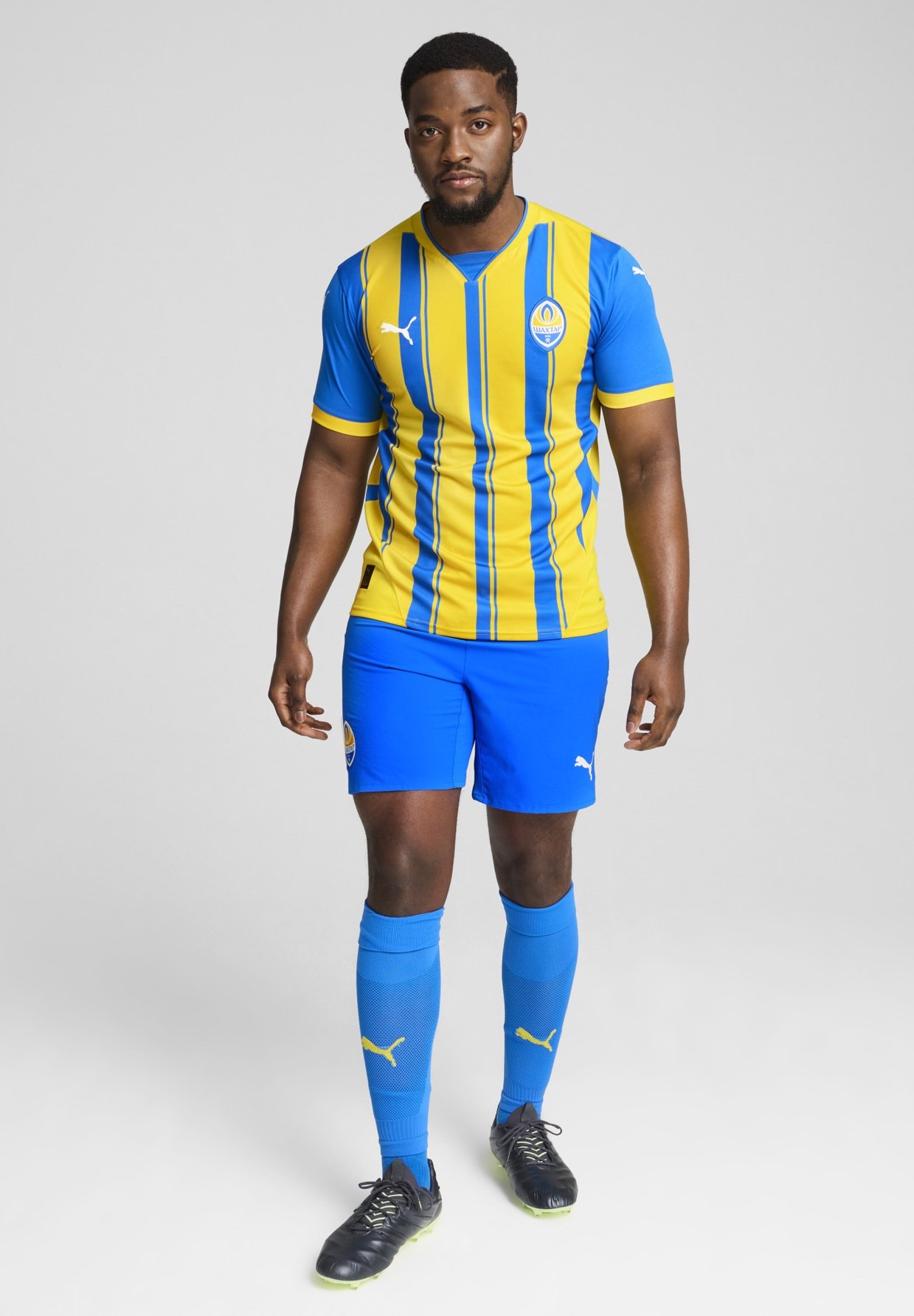 Puma - FC SHAKHTAR DONETSK - Maglia da calcio - racing blue-faster yellow, Ingrandire