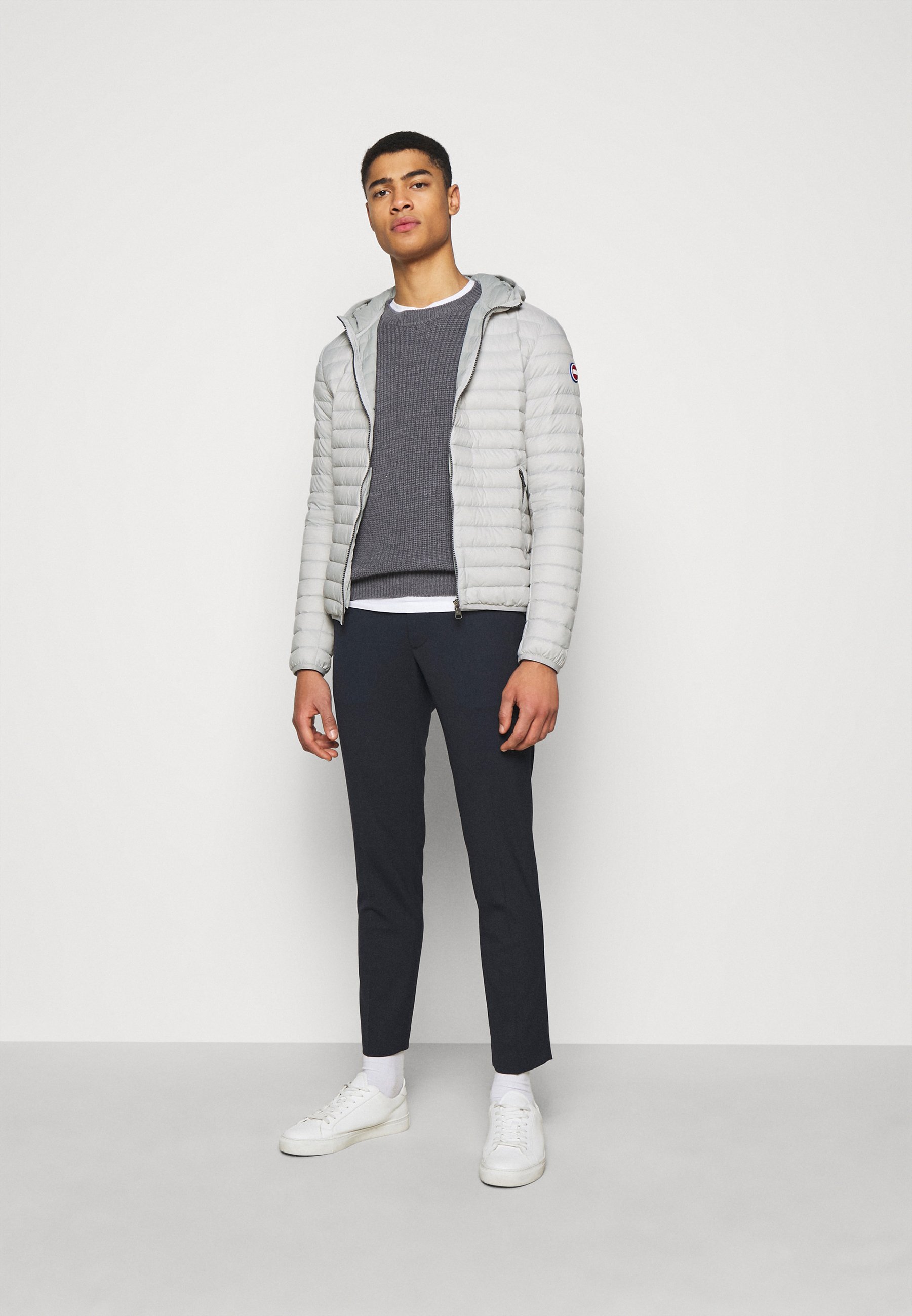 mens light gray jacket