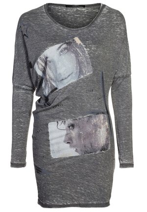 Langærmet T-shirt - grey