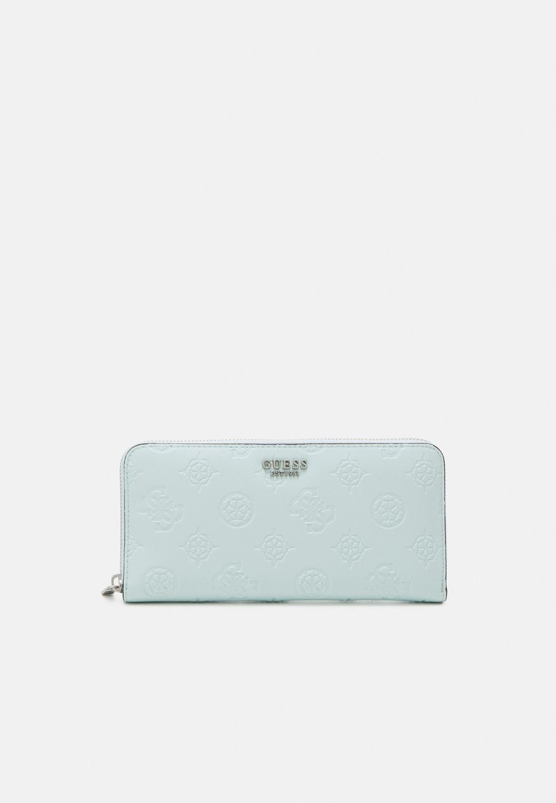 Guess GALERIA LARGE ZIP AROUND Wallet ice blue/blue Zalando.ie