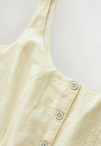 Next SLEEVELES - Blusenkleid - buttermilk yellow