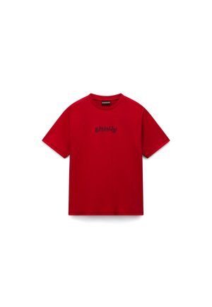 Napapijri, UNISEX - T-shirt imprimé - haute red r1f