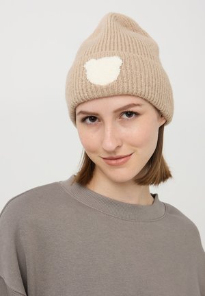 Terranova BERRETTO CON PATCH - Berretto - fango