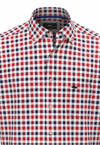 Fynch-Hatton CLASSIC COMBI CHECK - Overhemd - poppy red