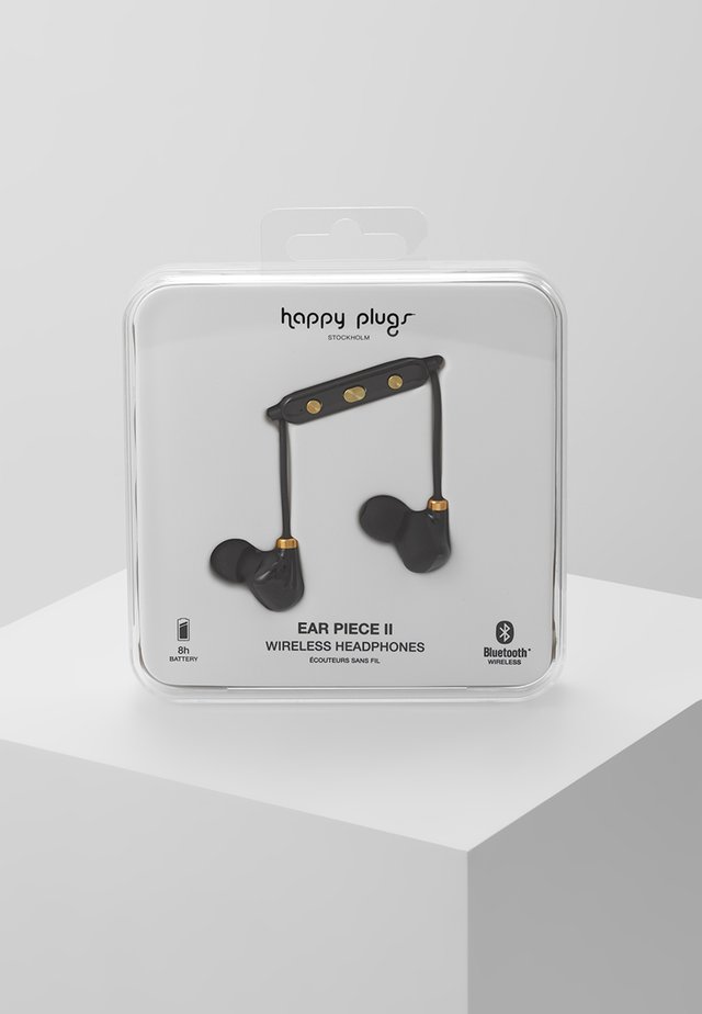 EAR PIECE II - Hodetelefoner - black/gold-coloured