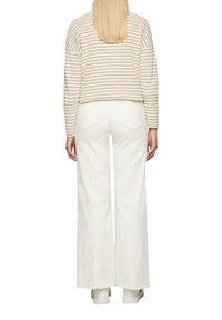 s.Oliver ROLLKRAGEN MIT STRUKTUR - Pullover - hellbraun