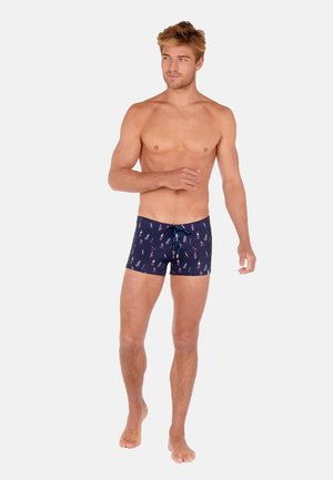 Swimming trunks - navy print