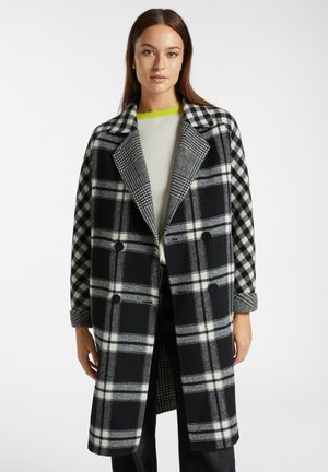DOUBLE CHECKS - Cappotto classico - nero