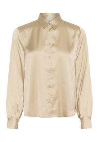 KAAMARA SHIRT - Užsagstoma palaidinė - oxford tan