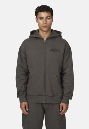 COVERLOCK - Felpa con zip - grey