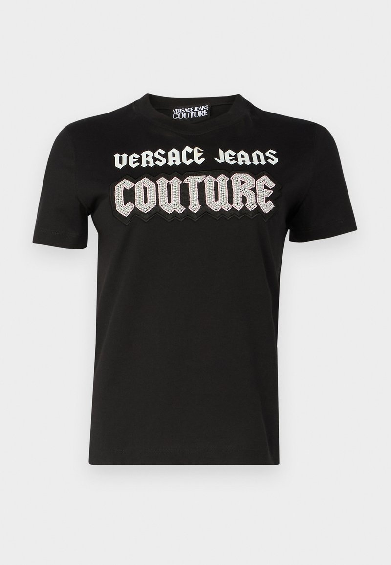 Versace Jeans Couture T-shirt print zwart