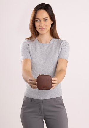 Gusti Leder, LONNEKE UNISEX, ciemnobrązowy