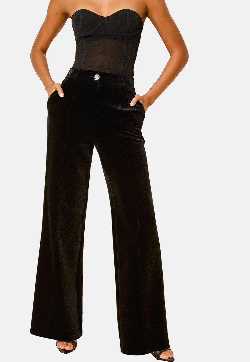 Lipsy PETITE FIT - WIDE   - Kalhoty - black