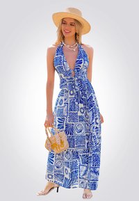 Cupshe ALLURING COVER-UP - Doplňky na plá�ž - blue floral