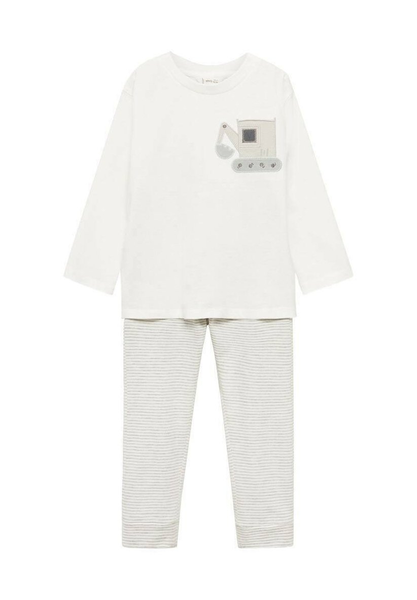 Pigiama Bambino Tema Scavatrice - Set Maglia E Pantaloncini In Cotone - Foto 10