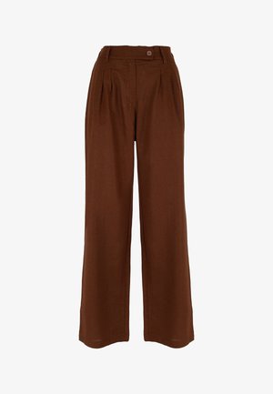 ACANFORA, PANTALONE - Pantalon classique - moro