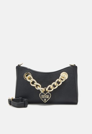 Versace Jeans Couture RANGE DELUXE CHAIN SKETCH BAGS - Sac bandoulière - black