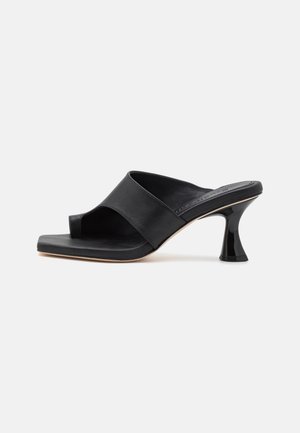 IDA 70 MULE - Sandaler m/ tåsplit - black
