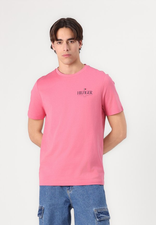 STACK TEE UNISEX - Print T-shirt - vintage rosy3