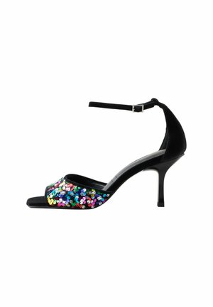 REGULAR FIT - FOREVER COMFORT  SEQUIN  - Sandalias de tacón - multi colour
