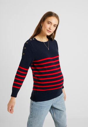 GASPARD - Striktrøjer - navy blue red