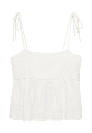 WITH RUFFLES - Linne - white