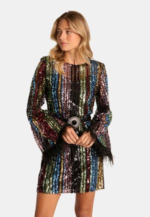 Alma en Pena Vestido de cóctel - multicolor