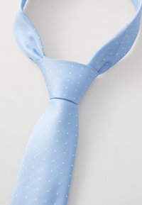Calvin Klein SKOKIE PIN DOT - Krawatte - light blue