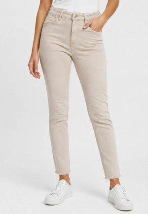 Elara, ELARA JEANS HIGHWAIST SKINNY - Skinny fit jeans - beige