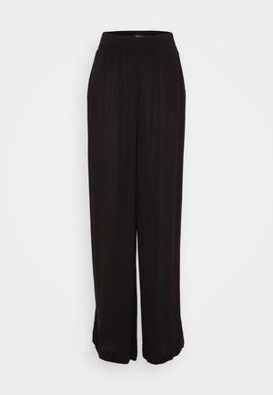Vero Moda Tall VMMENNY WIDE PANTS - Pantalones - black