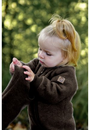 mikk-line Overal - dark brown melange