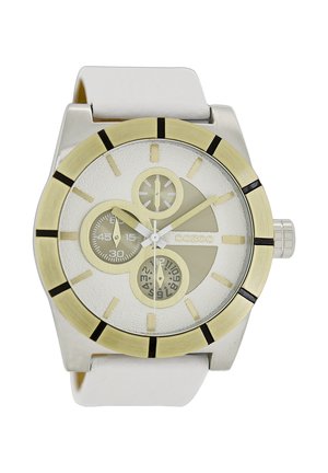 Montre à aiguilles - goldfarben/weiß