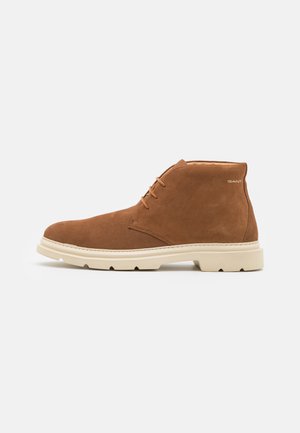 GANT BROBUDDY - Casual lace-ups - cognac