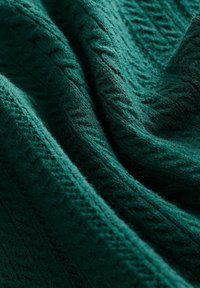 Next CABLE- REGULAR FIT - Langærmet T-shirt - green