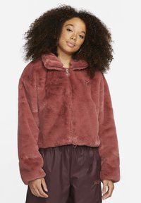 Nike Sportswear ICON CLASH - Ziemas jaka - canyon rust white