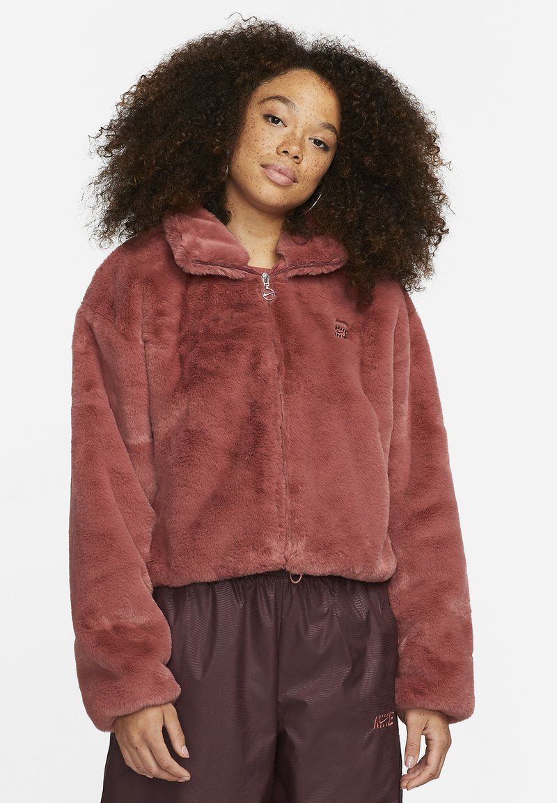 Nike Sportswear ICON CLASH - Ziemas jaka - canyon rust white