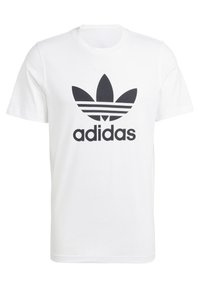 adidas Originals TREFOIL  - T-shirt con stampa - white