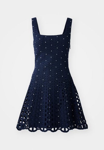 Maje RUSSELQUEEN - Φόρεμα-πουλόβερ - marine