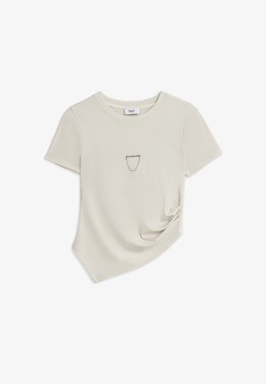 Twist, ASYMMETRIC - T-Shirt basic - natural