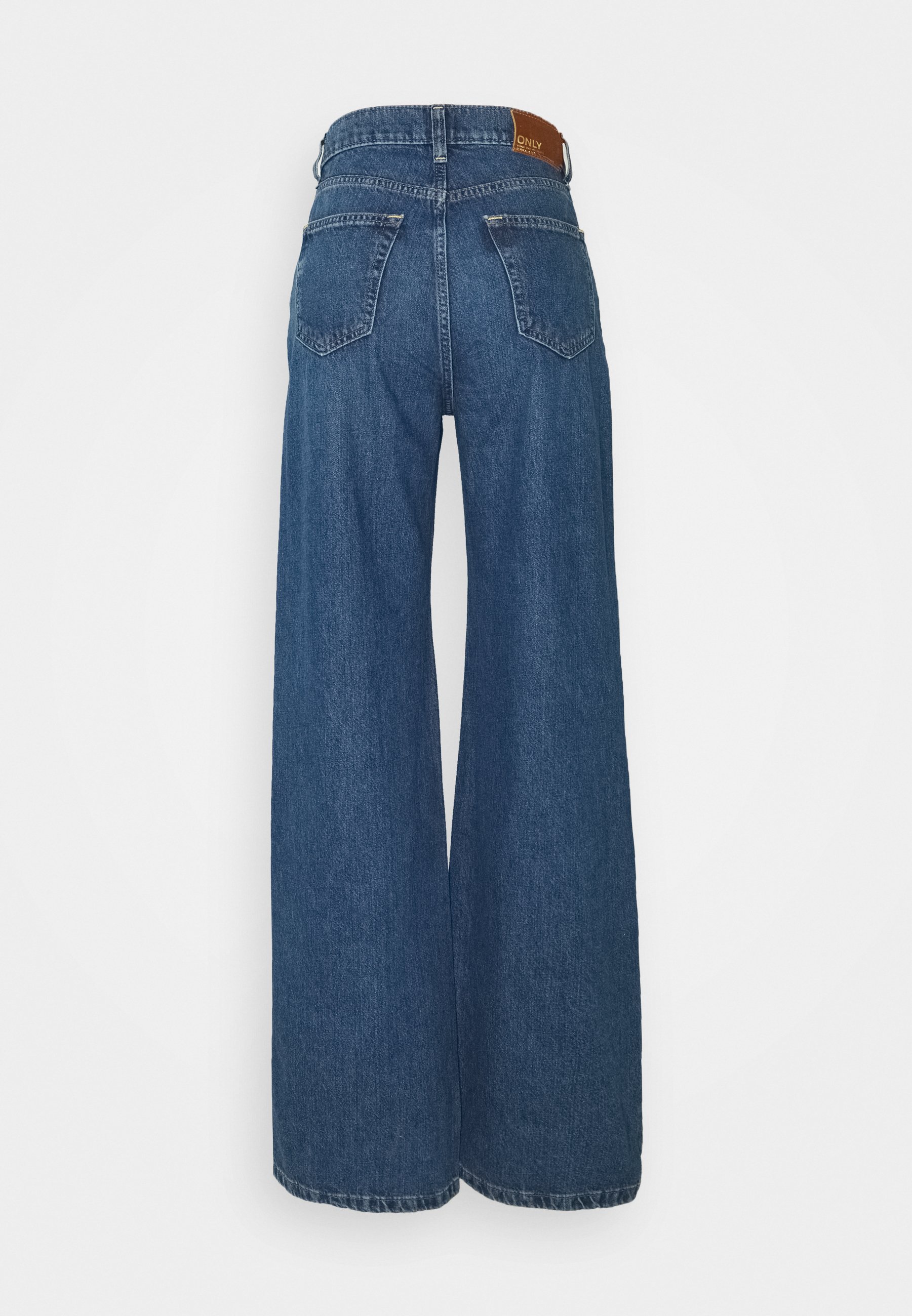 ONLY Tall ONLHOPE LIFE WIDE - Straight leg jeans - medium blue denim/blauw  denim/bluedenim - Zalando.nl