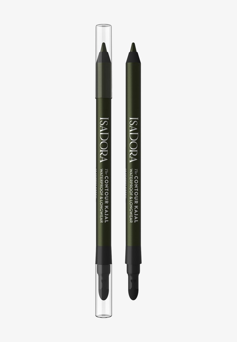 IsaDora - THE CONTOUR KAJAL WATERPROOF & LONGWEAR- - Eyeliner - forest green, Forstørre