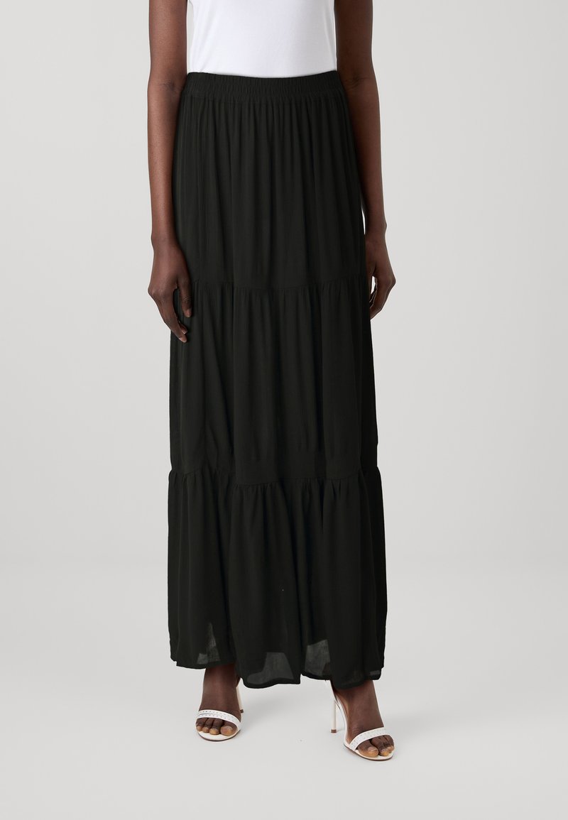 ONLY ONLCIKKA LONG SKIRT - Dolgo krilo - black